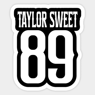 Taylor sweet Sticker